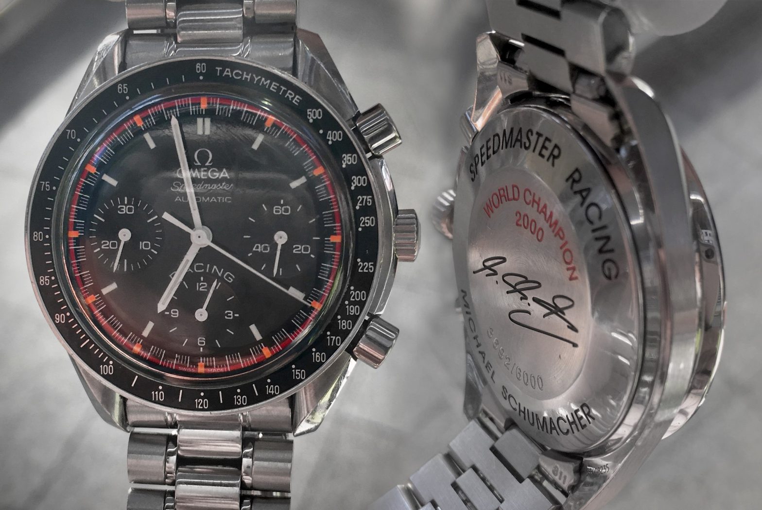 With the recent sale off Michael Schumacher's watch collection, we look back on his associations with renowned luxury watch makers.