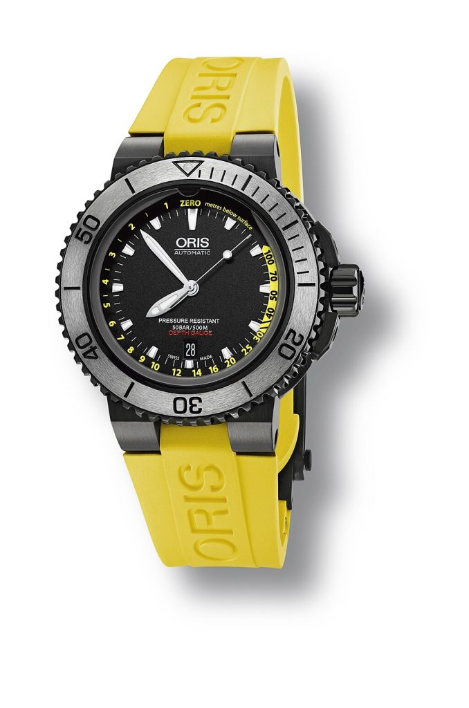 Oris Aquis Yellow